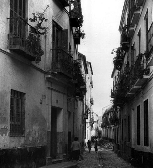 Calle Cerrojo, 1950.