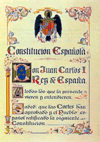 Constitución española 1978
