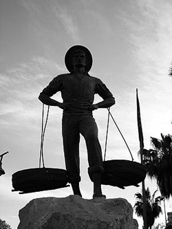 Los vendedores de pescado ambulante eran conocidos como Cenacheros, típico de Málaga